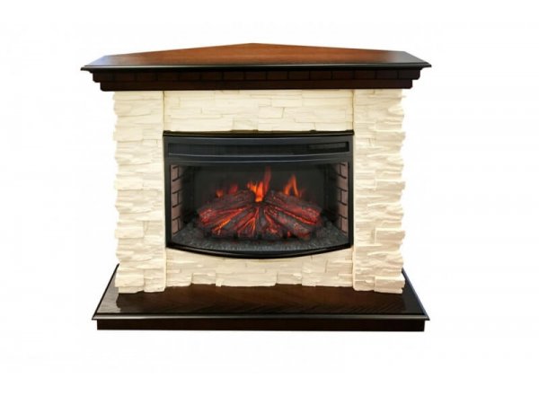 Камин Elford Corner 25 с очагом Firefield 25 S IR